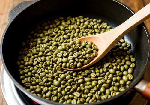 Обжарка кофе на сковороде