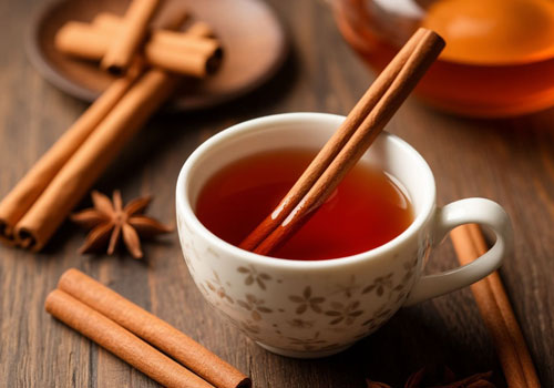 Чай с корицей