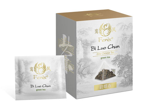 Зелёный чай Би Ло Чунь в пакетиках Зелёный чай Би Ло Чунь в пакетиках