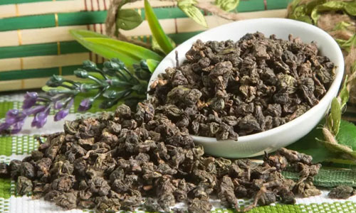 Молочный улун фудзянь в сухом виде