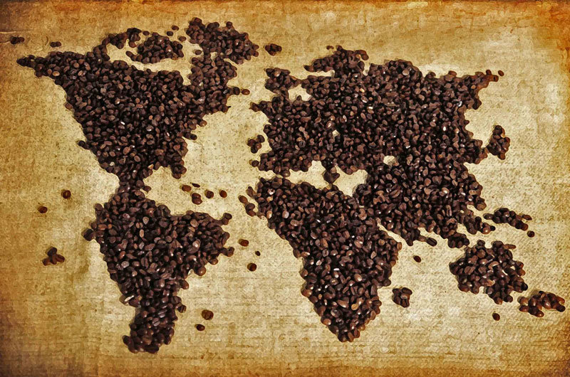 Кофейная карта