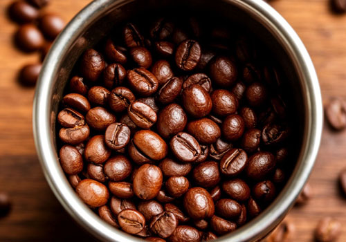 Кофе в кофемолке