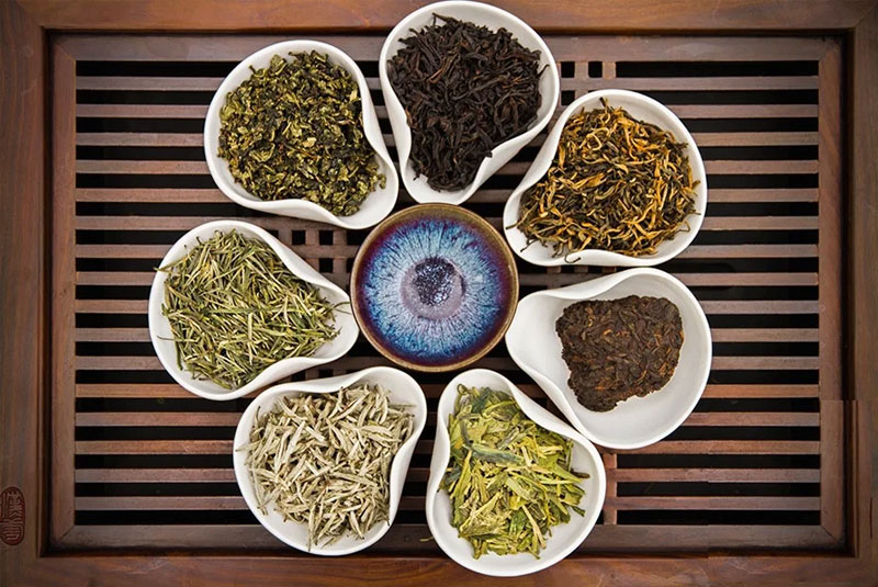 Семь групп китайского чая