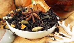 Чай чёрный «Новогодний миндаль»