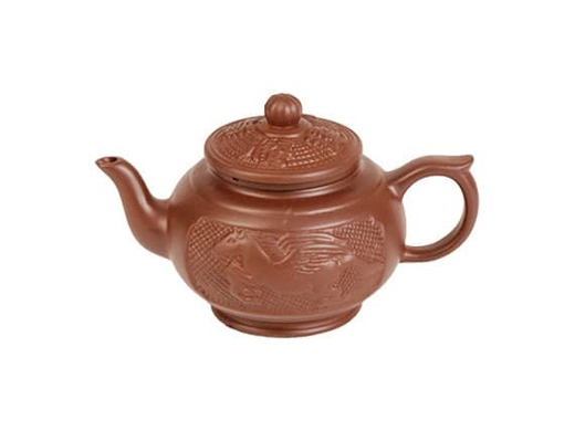 Чайник глиняный «Энергия» с заварочной колбой, 550 мл