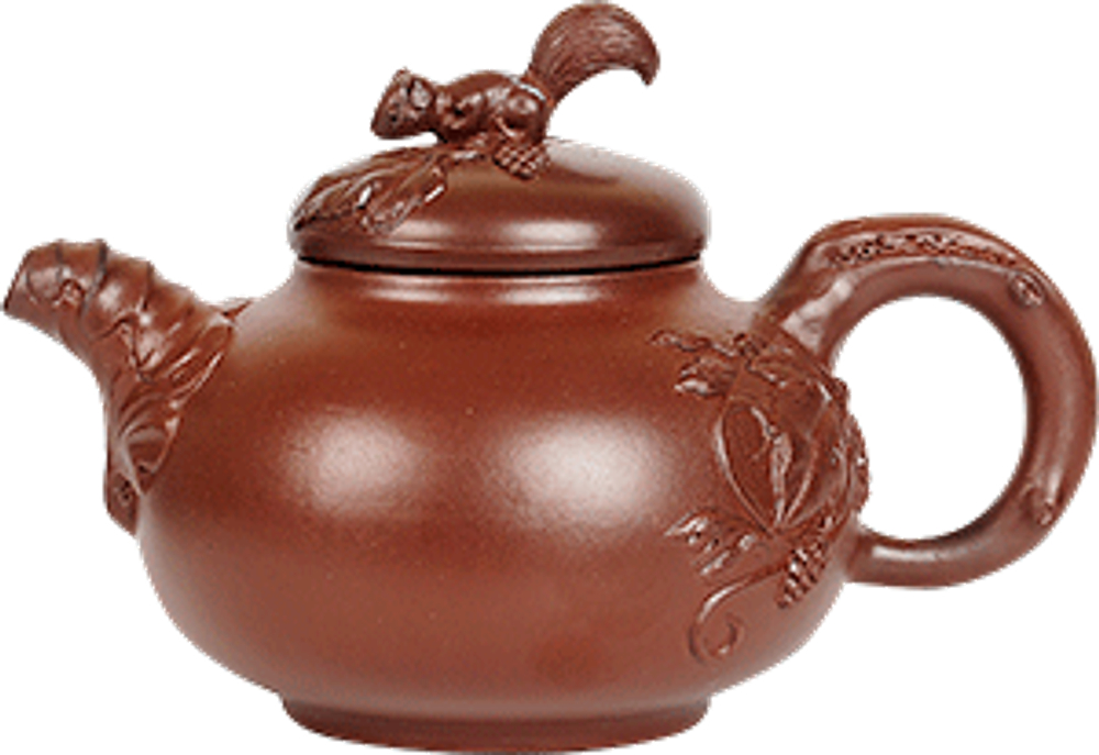 Чайник глиняный «Лесной дар», 580 мл