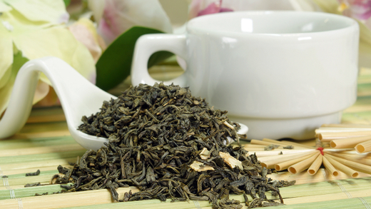 Зелёный чай с корнем женьшеня «Золотой женьшень»