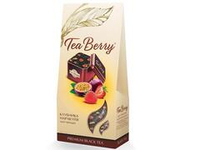 Чай Tea Berry чёрный «Сочная клубника со вкусом маракуйи»