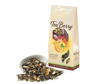 Tea Berry чай зеленый «Имбирный апельсин»