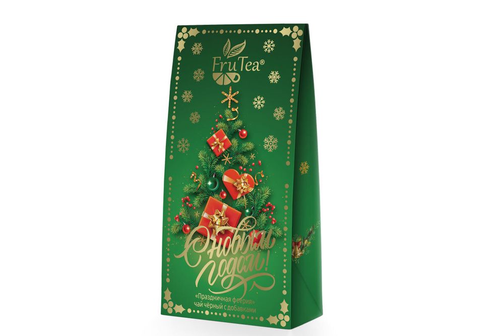 Чай FruTea чёрный «Праздничная фиерия» НГ