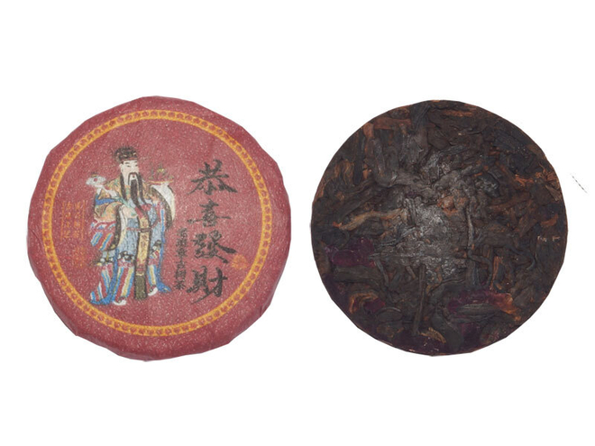 Пуэр «Мини точа с розой»