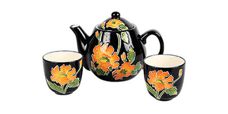 Фарфоровые чайники