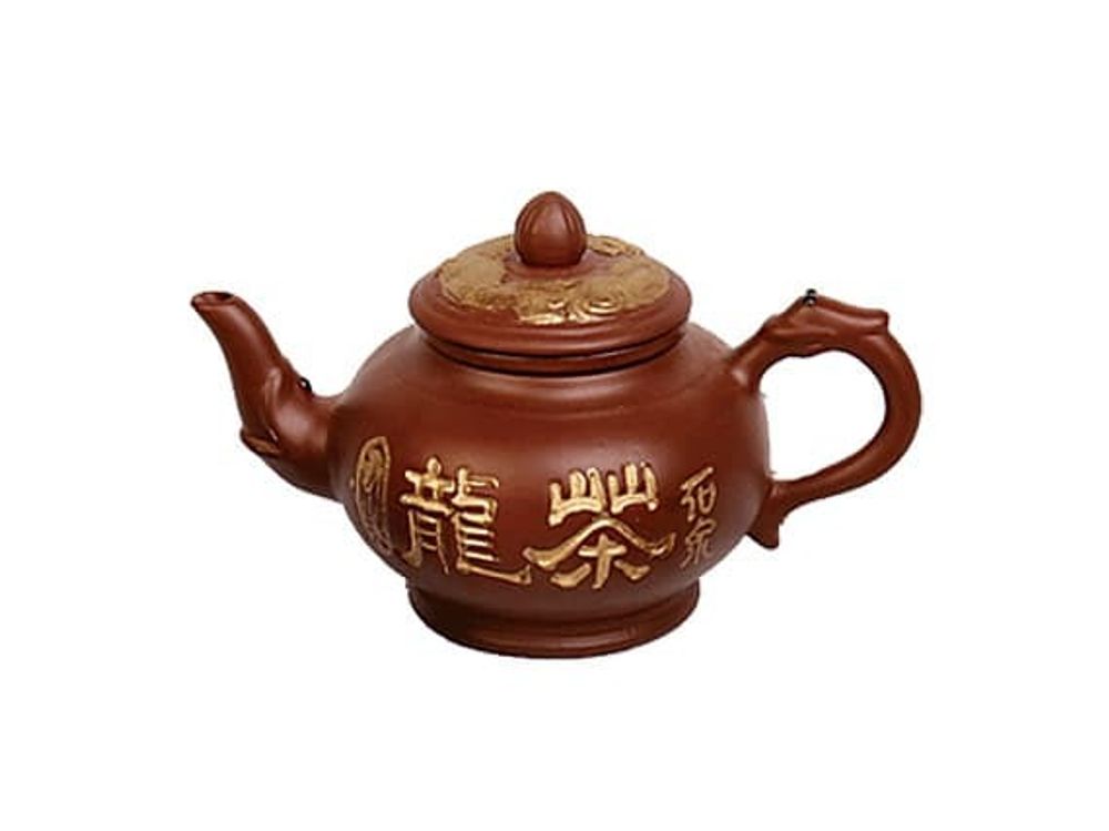 Чайник заварочный глиняный «Надежда», с заварочной колбой, 600 мл