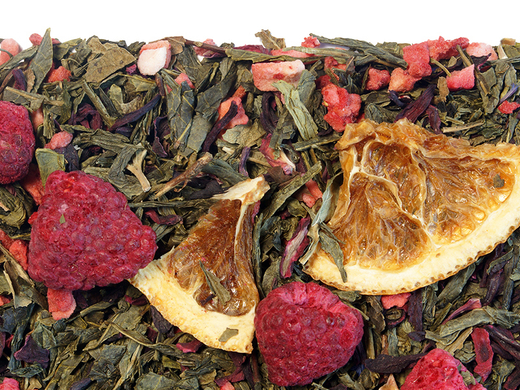 Зелёный чай «Малиновый Мартини»