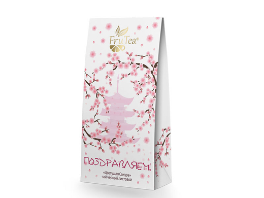 Чай FruTea чёрный «Цветущая Сакура»