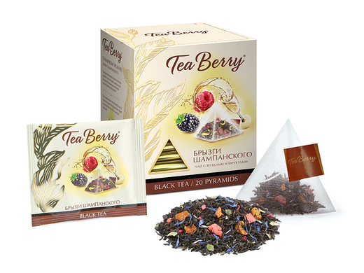Чай чёрный Tea Berry «Брызги шампанского»