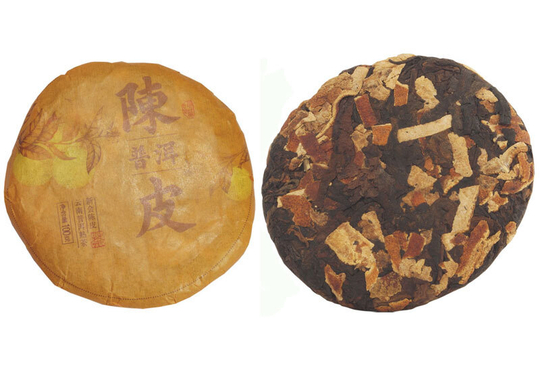 Шу пуэр с цедрой апельсина, 100гр