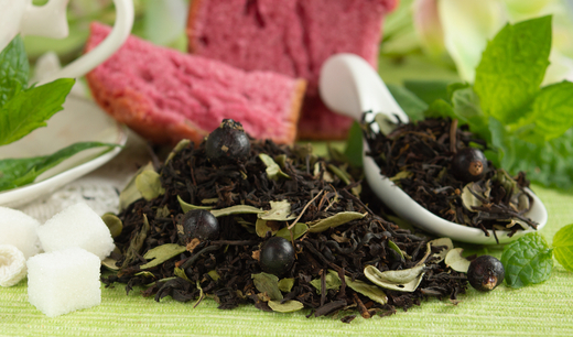 Чай чёрный «Чёрная смородина с мятой»