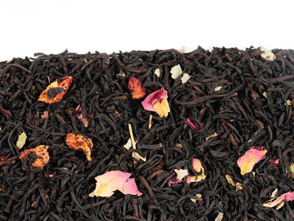 Чай чёрный «Земляника со сливками»
