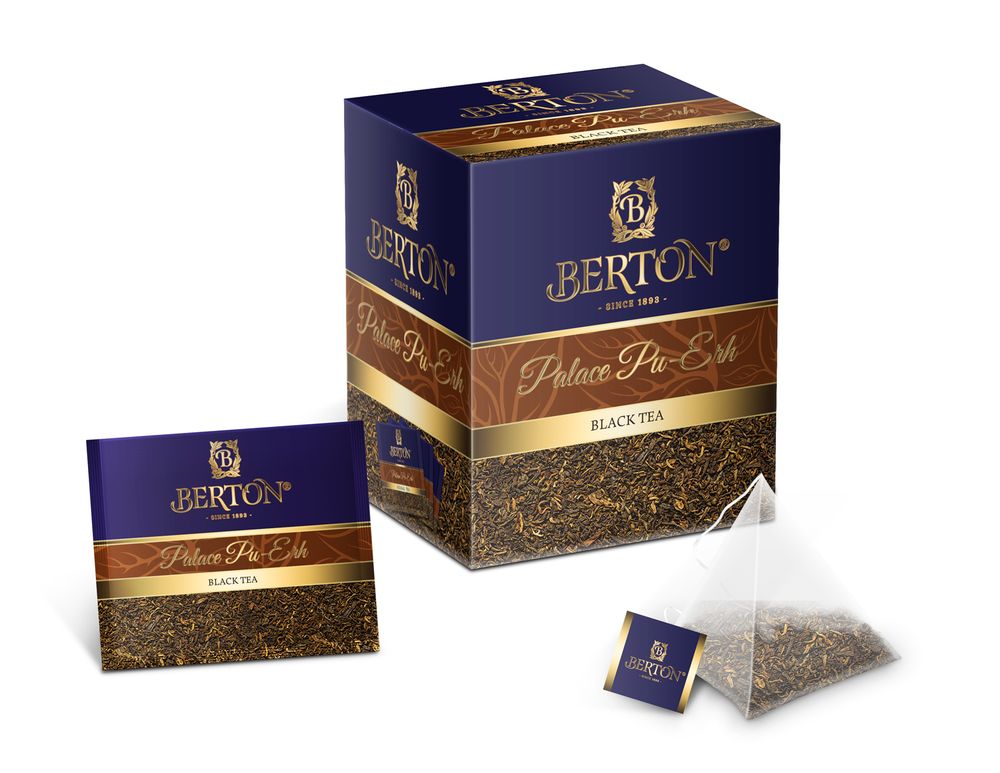 Berton пакетированный чай «Дворцовый пуэр»