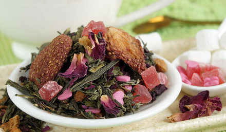 Чай зелёный «Розовый персик»