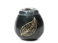 Калабас «Фолха» чёрный, с окантовкой