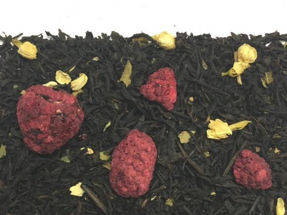Чай чёрный «Малина со сливками»