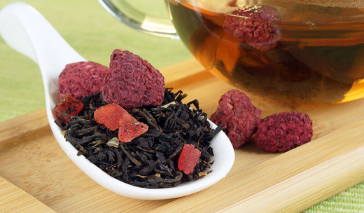 Чёрный чай «Малиновый мохито»