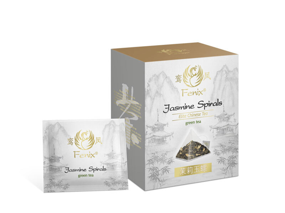 Чай зелёный Fenix «Жасминовые спирали»