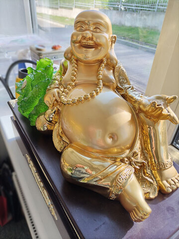 Шкатулка подарочная «Будда» c банками для хранения чая