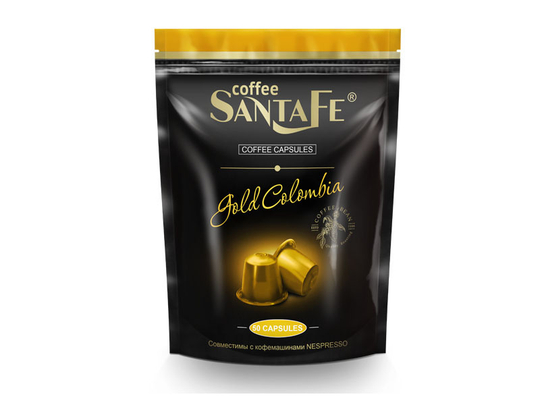 Кофе в капсулах Santa Fe Gold Colombia, 50 х 5,0 г