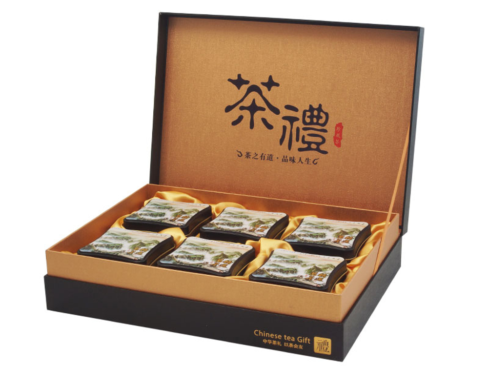 Набор банок для чая подарочный "Водопады"