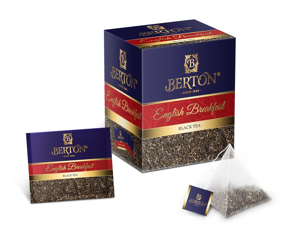 Berton пакетированный чай «Английский завтрак»