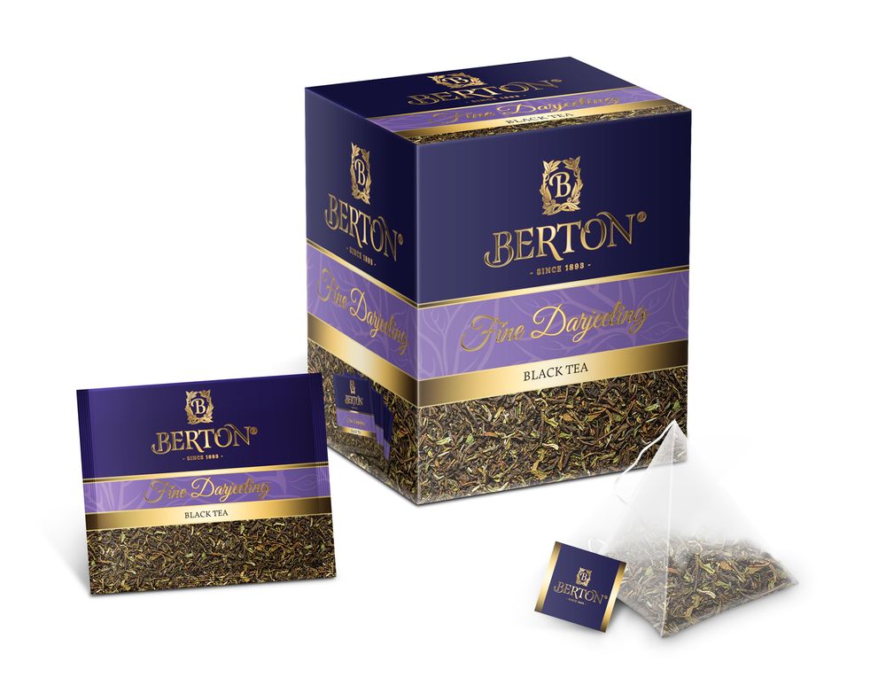 Чай Berton пакетированный «Превосходный Дарджилинг»