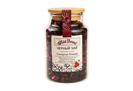 Чай чёрный Wild Forest «Сахарная клюква»