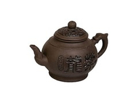 Чайник заварочный глиняный «Чай Дракона» с заварочной колбой, 1000 мл