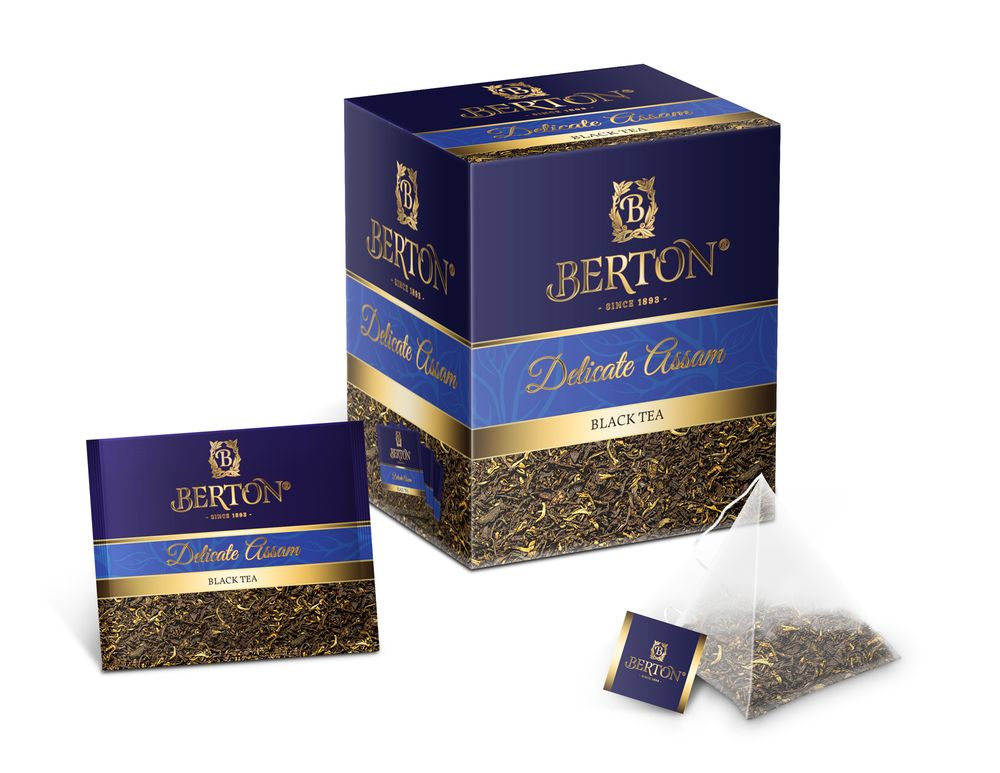 Berton пакетированный чай «Нежный Ассам»