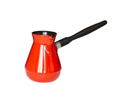 Турка CERAFLAME «Гранат» керамическая, красная, 350 мл