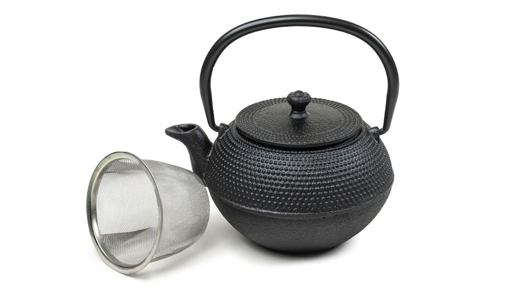 Чайник чугунный «Тайху» с ситом, 550 мл