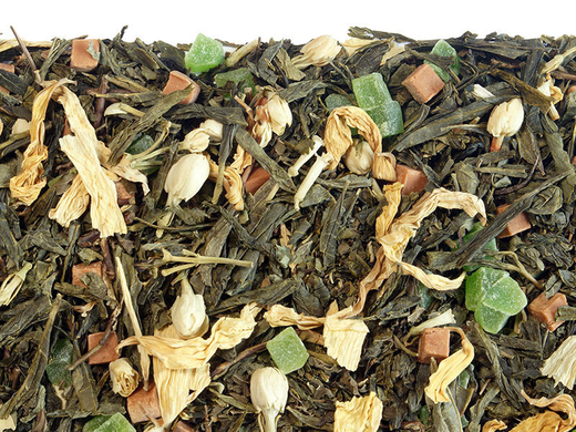 Чай зелёный «Чизкейк с мятой»