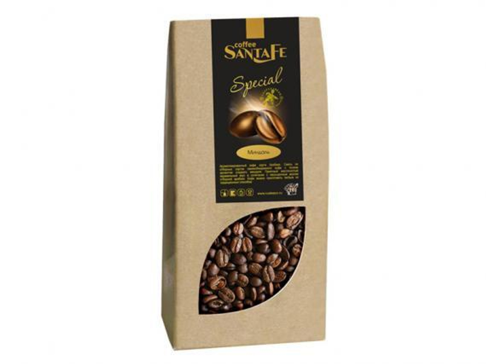 Кофе в зёрнах Santa Fe «Миндаль»