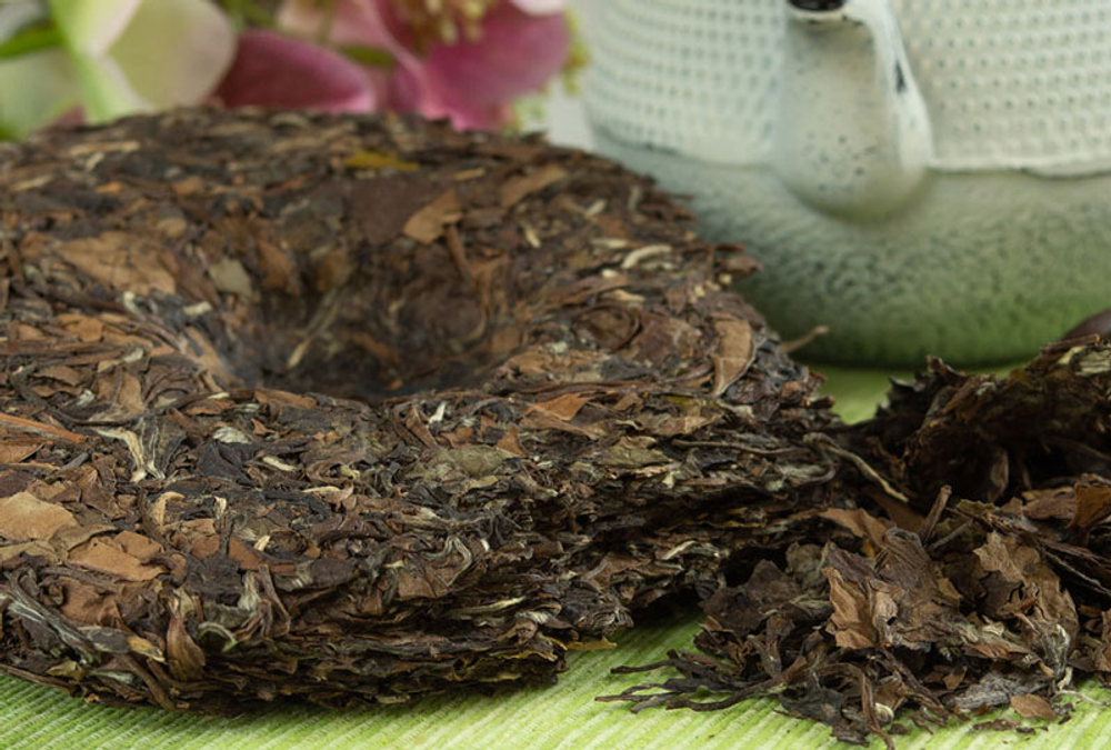 Пуэр Dashu, выдержка 2 года, регион Мэнхай