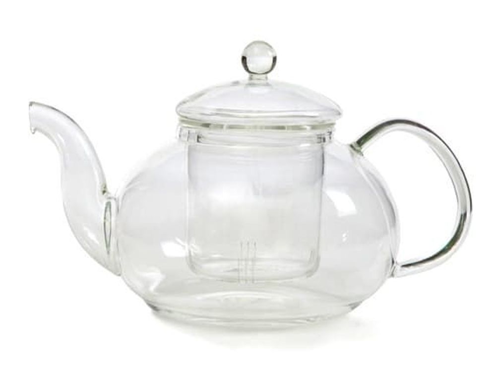 Чайник заварочный стеклянный «Гранд», с заварочной колбой, 1000 мл