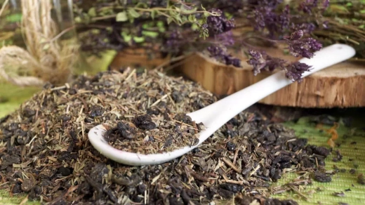 Чай зелёный чабрецом