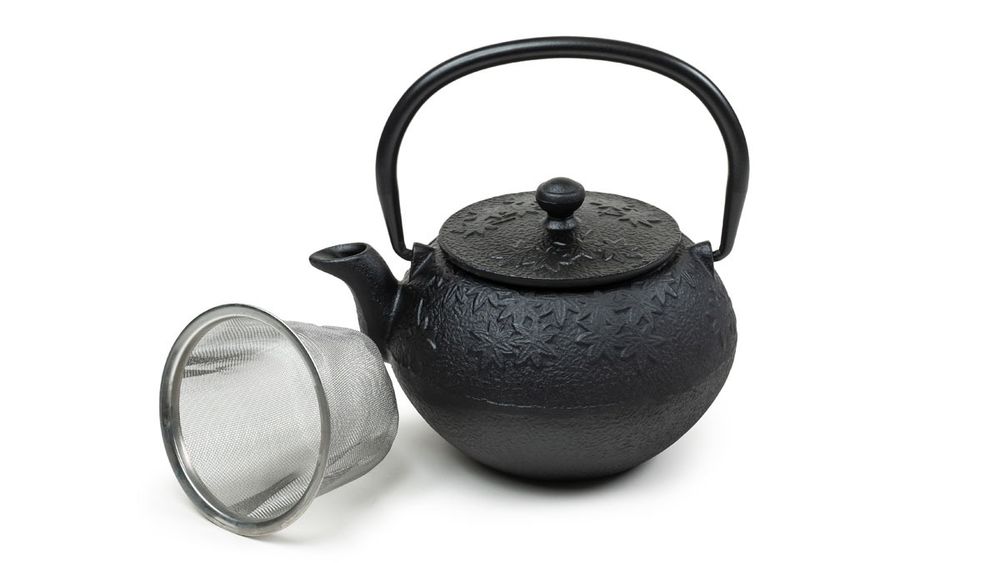 Чайник заварочный чугунный «Терра» с ситом, 550 мл
