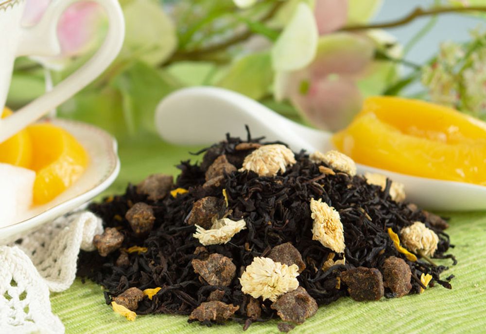 Чай чёрный «Улыбка гейши»