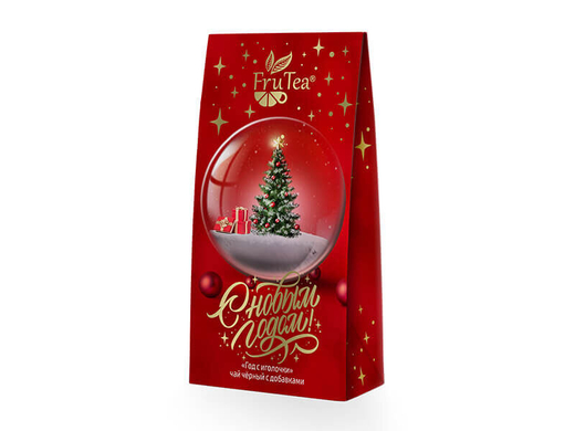 Чай FruTea чёрный «Год с иголочки»