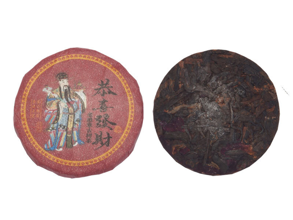 Пуэр «Мини точа с розой»