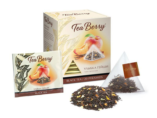 Чай чёрный Tea Berry «Улыбка гейши»
