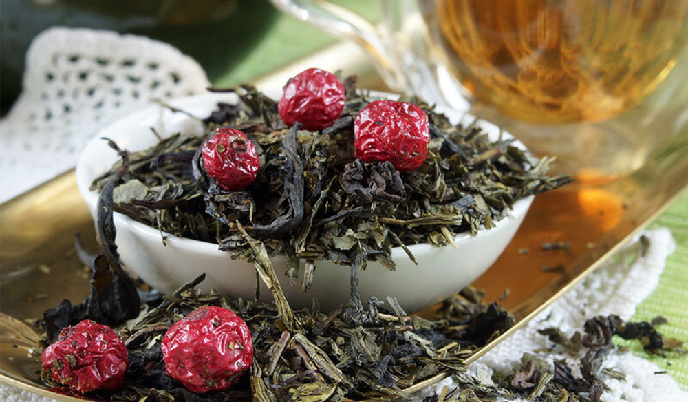 Чай с красной смородиной «Колибри»